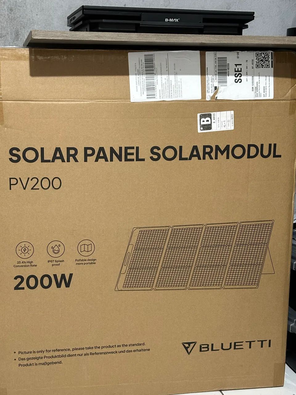 Placas solar portátil 200w - Foto 2