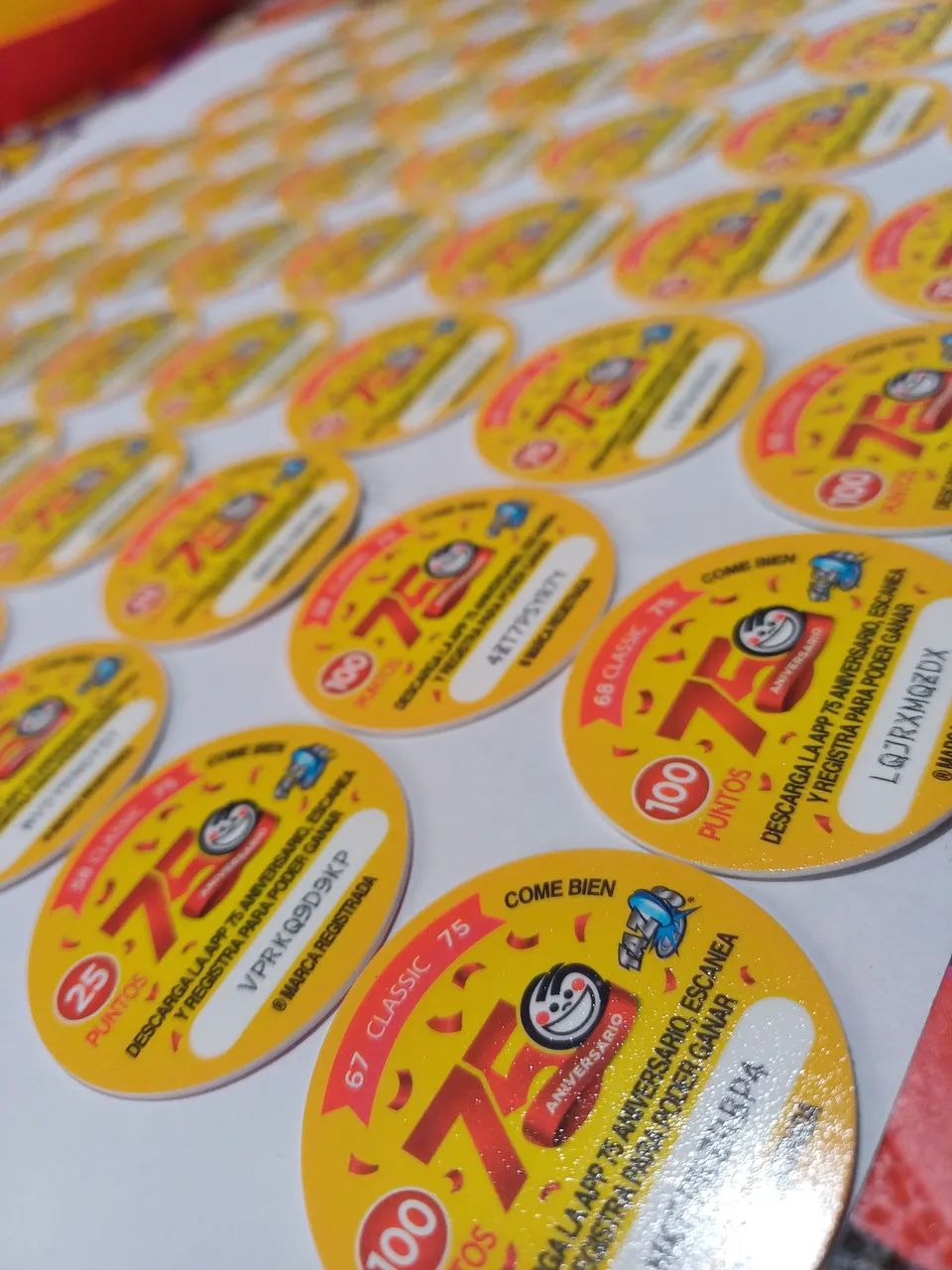 Coleção completa tazos Sabritas 75 anos - Foto 4