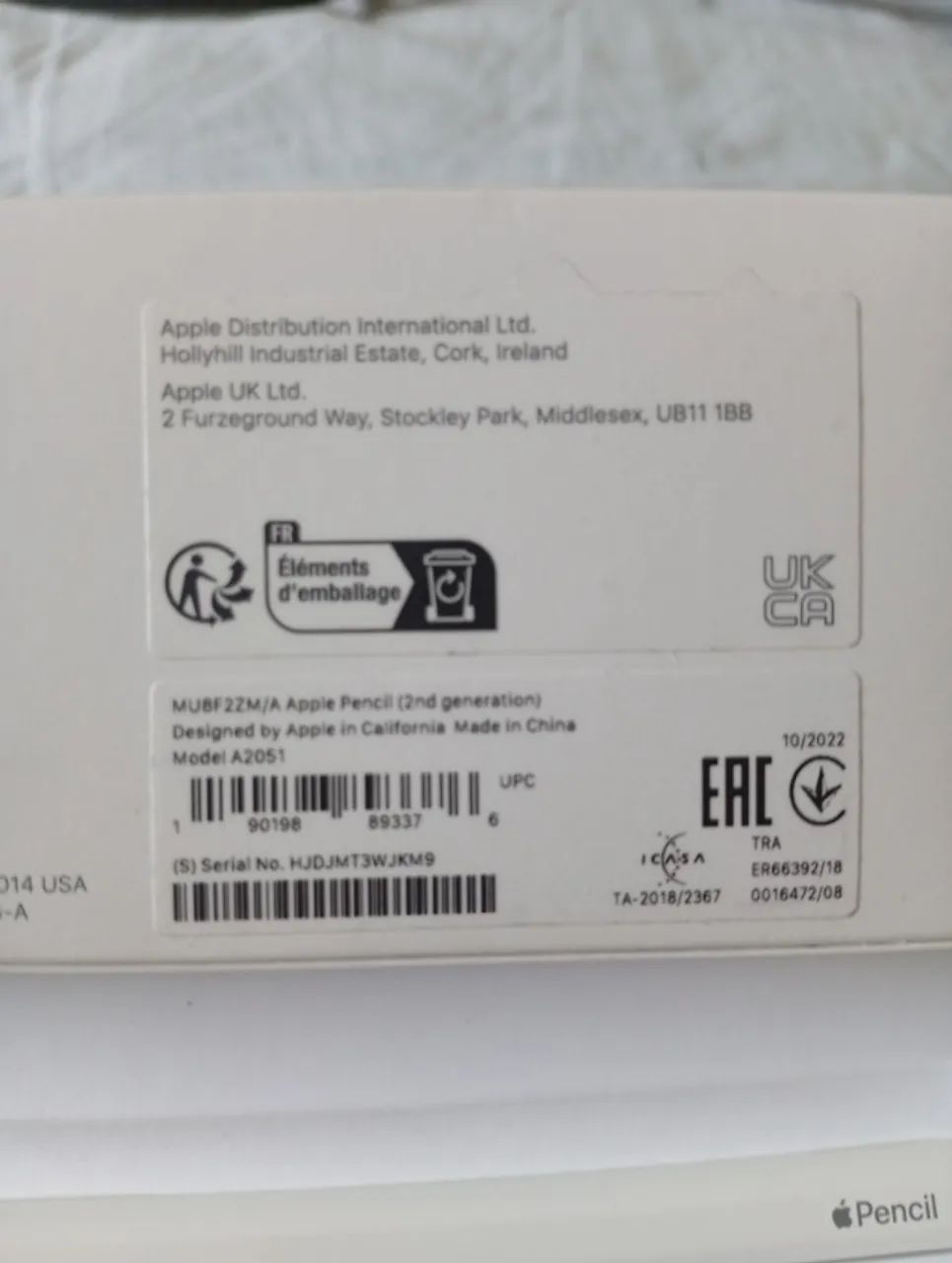 Apple Pencil (2ª geração) Original - Sem Uso - Completo na Caixa - Foto 3
