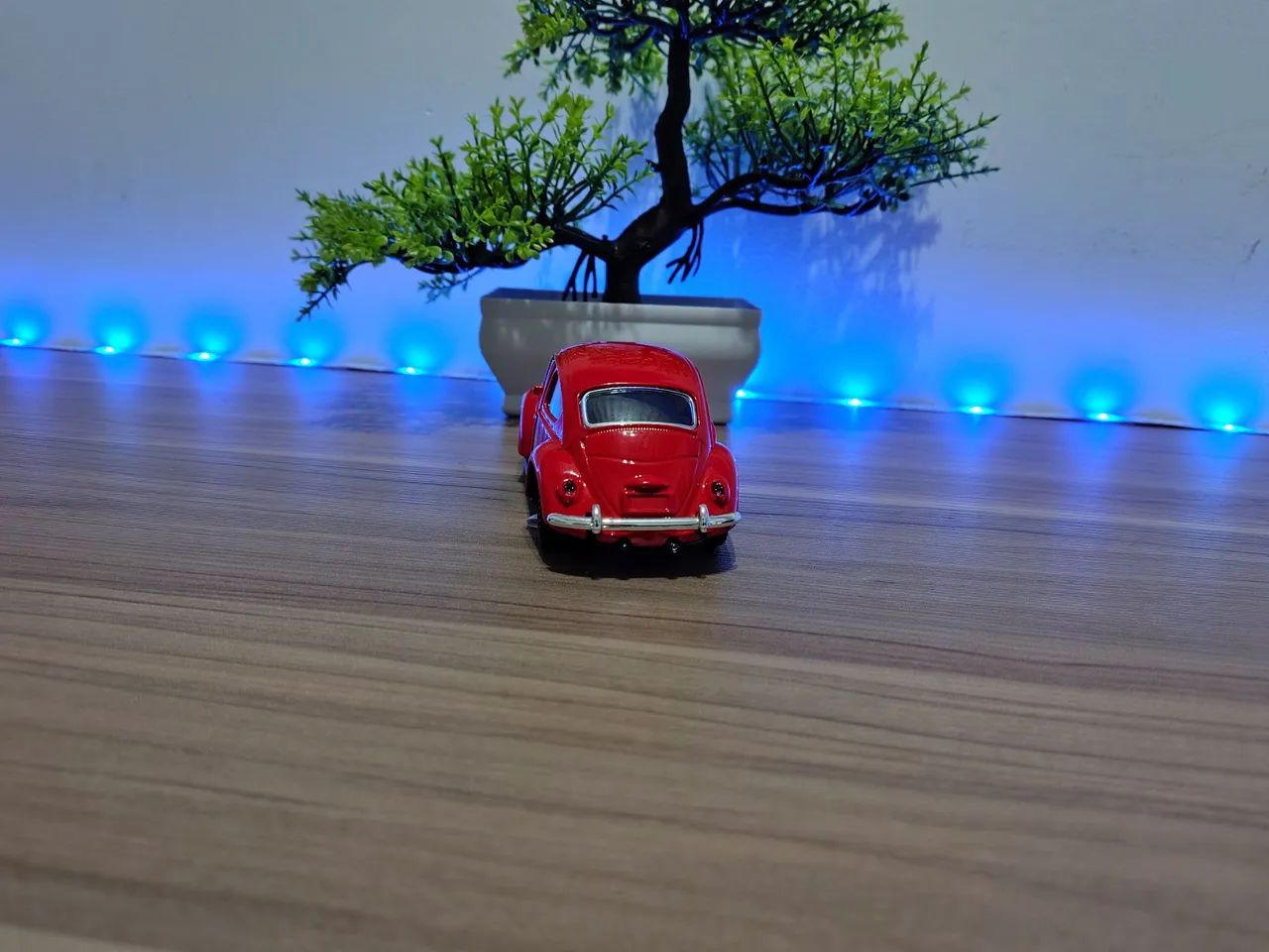 CARRINHO FUSCA VERMELHO MINIATURA COLECIONAVEL  - Foto 4