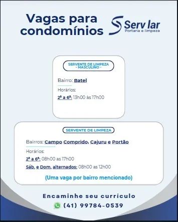 Servente de Limpeza