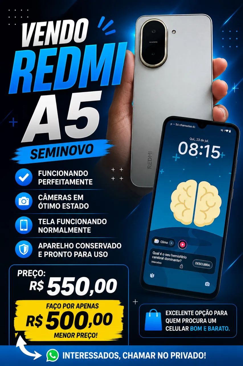 Celular redmi A5 