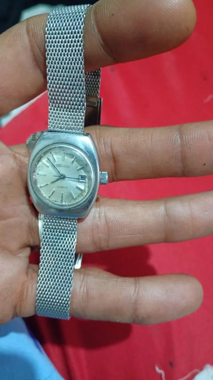 Relógio Citizen antigo automático sem uso de bateria!