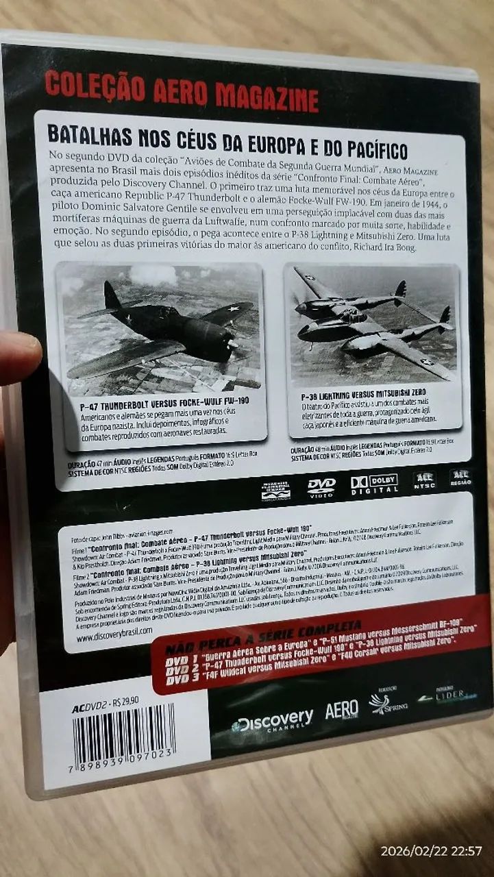 Dvds originais aviação  - Foto 3