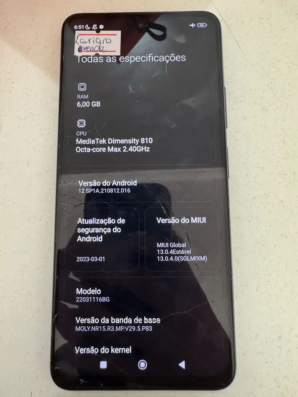 Xiami Redmi note 11s 5G - Funcionando Perfeitamente  - Foto 4