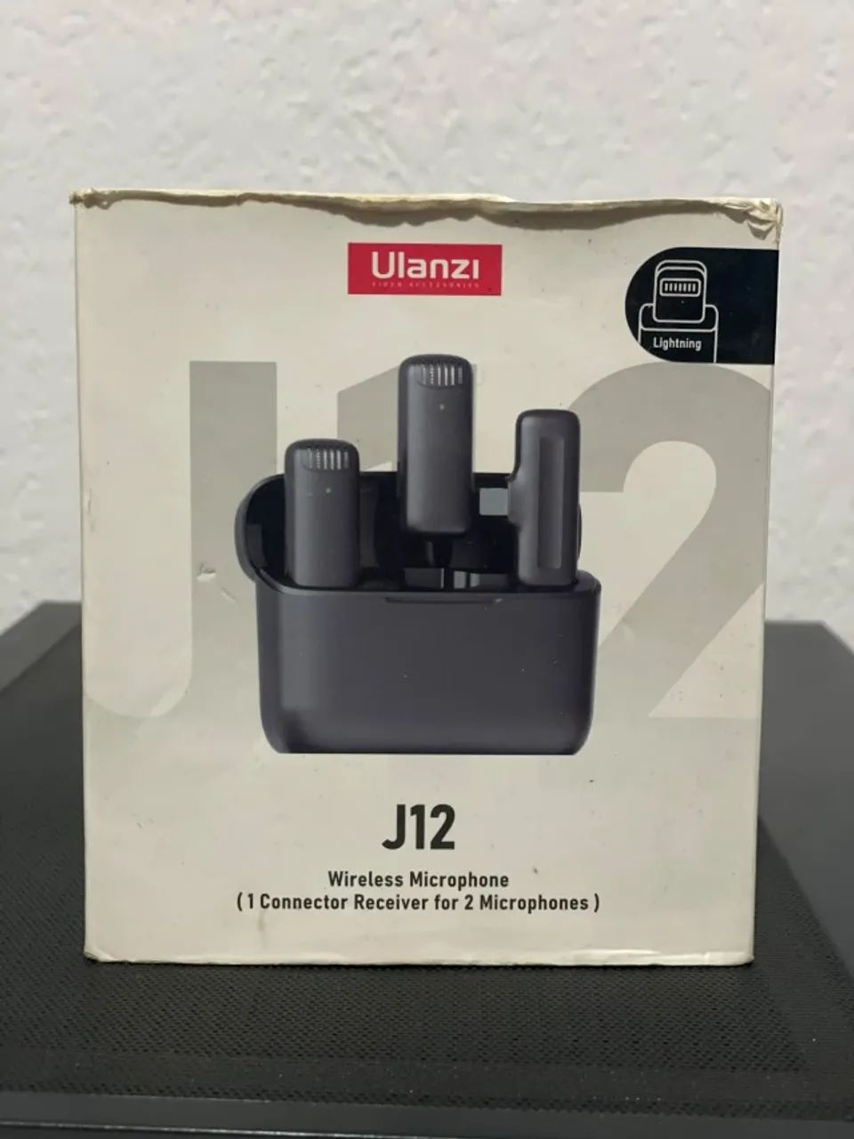 Microfone Ulanzi Sem Fio J12 