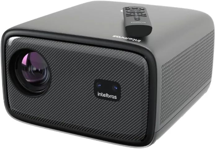 Projetor Intelbras PFL7560 Full Hd Wi-fi 8000 Lumens Cor Preto + ChromeCast 3ª Geração - Foto 2