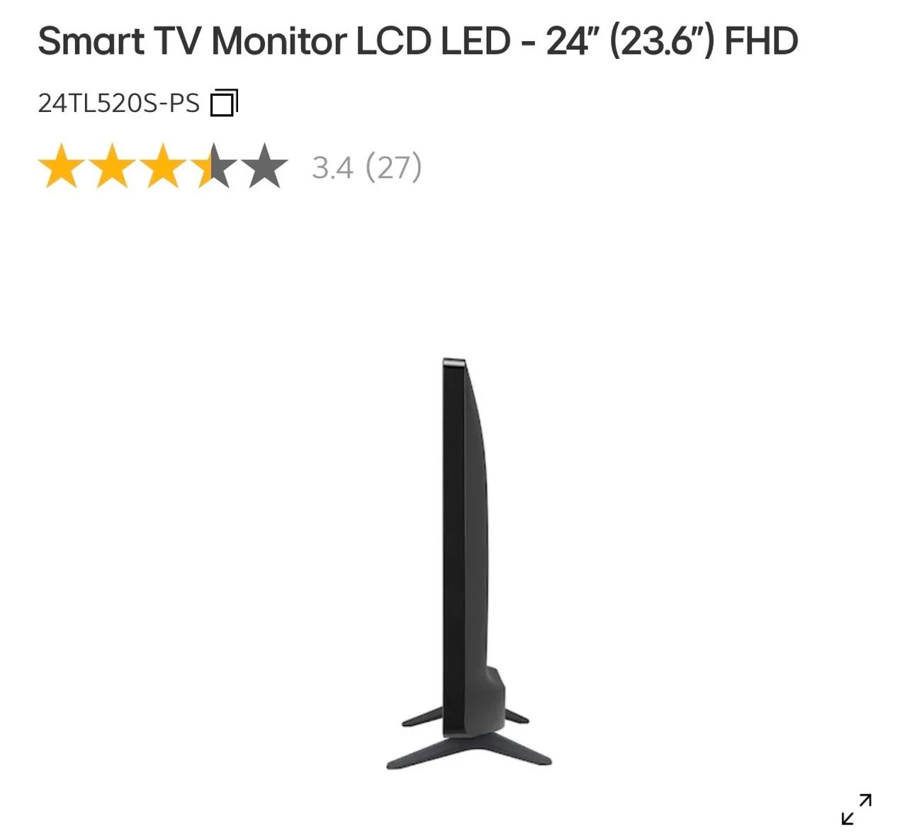 Monitor/ Smart TV LG 24? - Foto 3