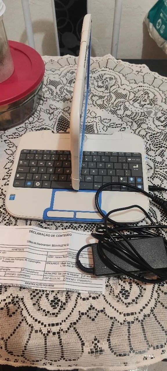 Vende Netbook 256+4g de memória ram 3 meses com nota fiscal  - Foto 5