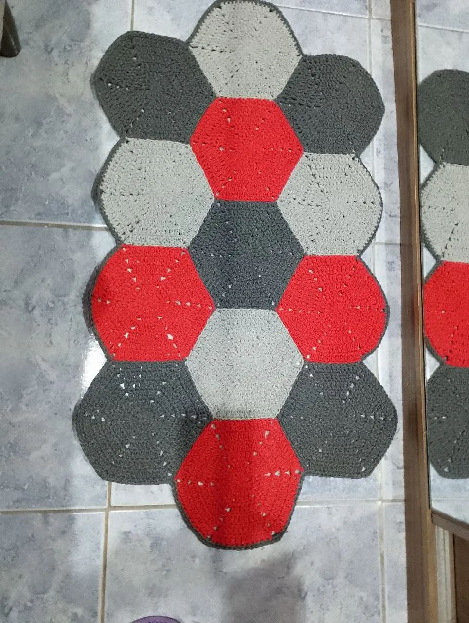Tapetes de crochê 