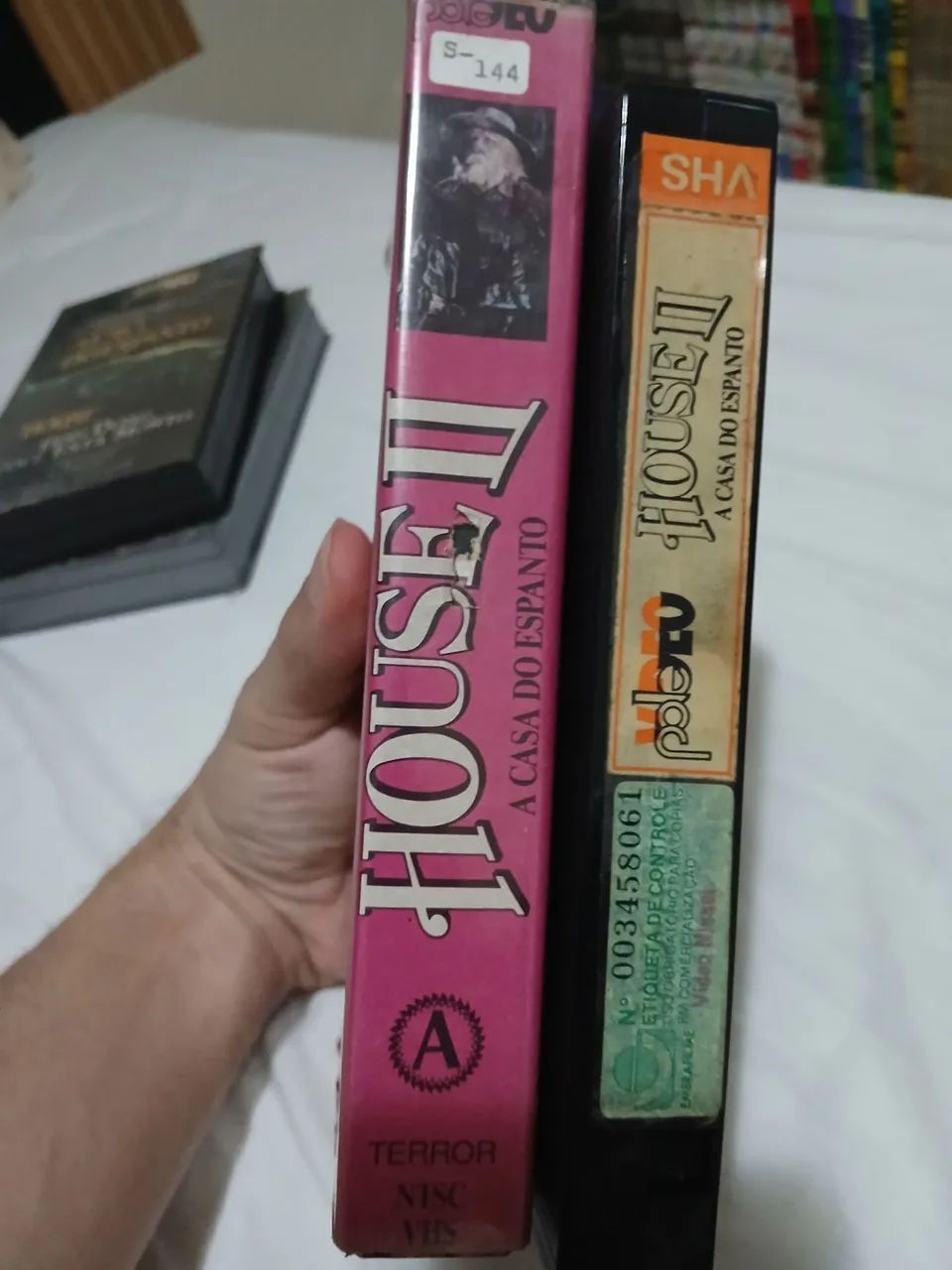 Vhs casa do espanto 2 pole video terror - Foto 2