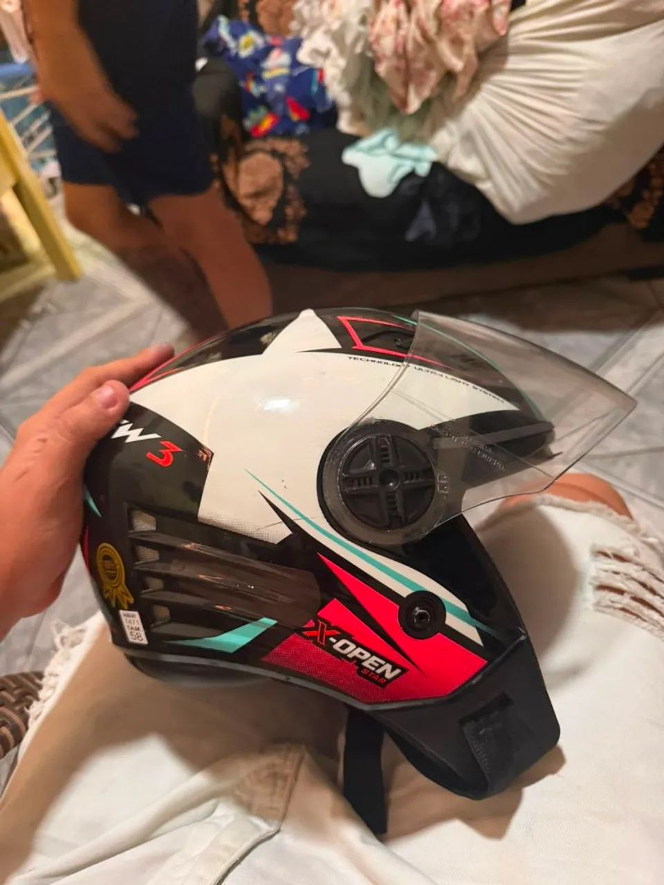 Vendo capacete fw3