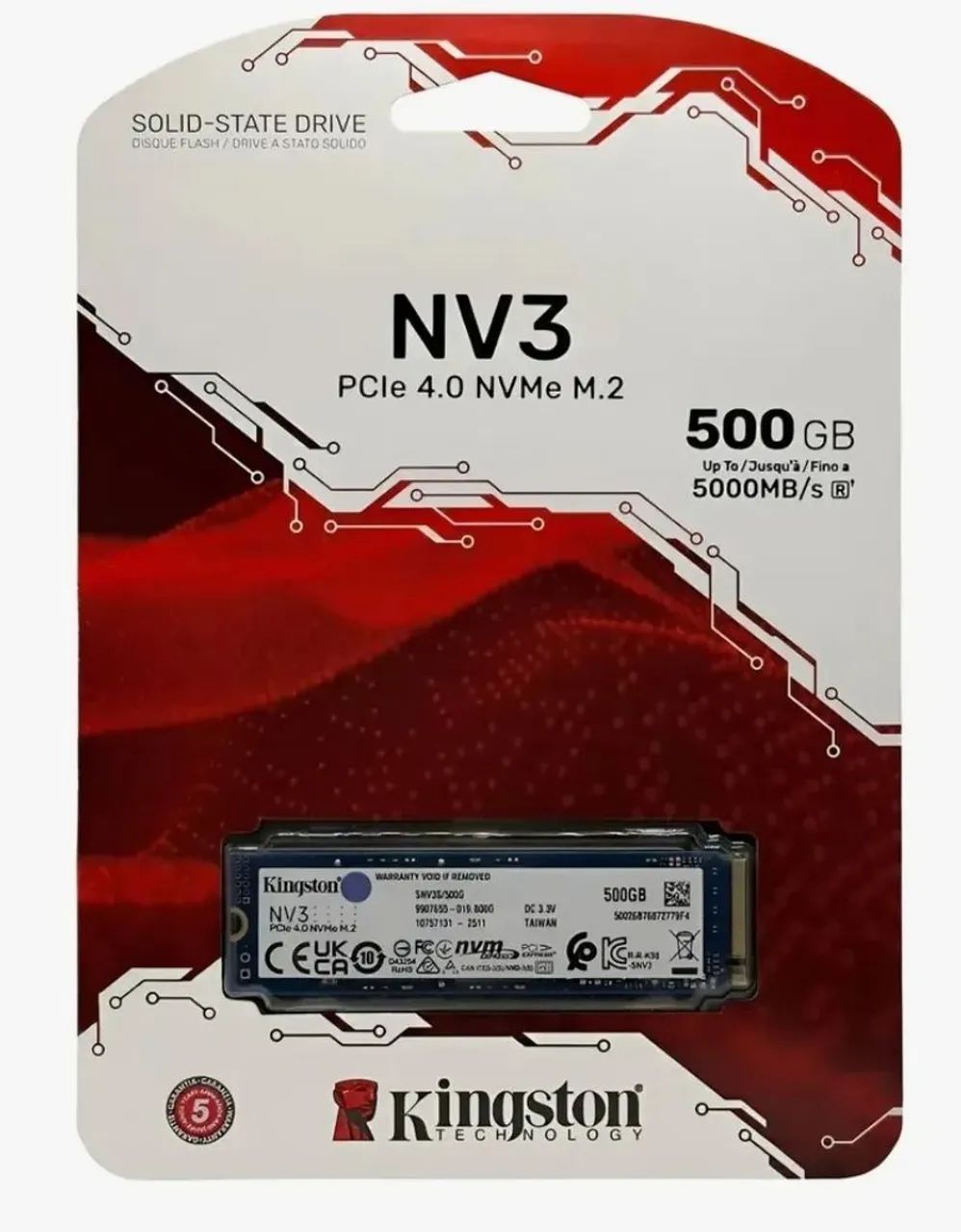 Vendo SSD NVME KINGSTON 