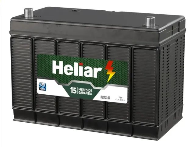 Bateria Heliar 100ah Caminhão Ou Lancha Nautica 12v
