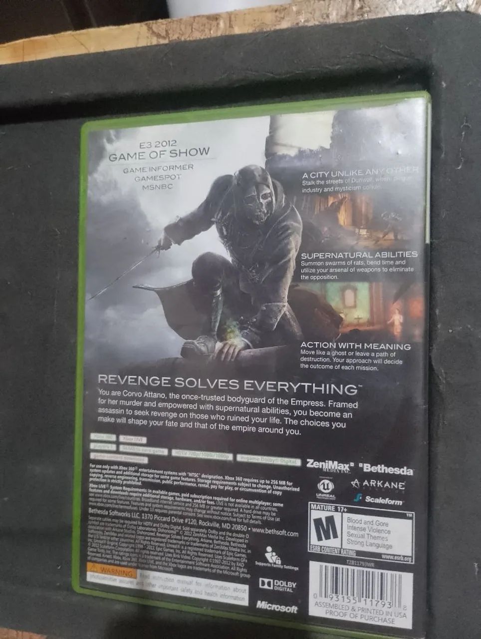 Dishonired( Xbox 360)  - Foto 2