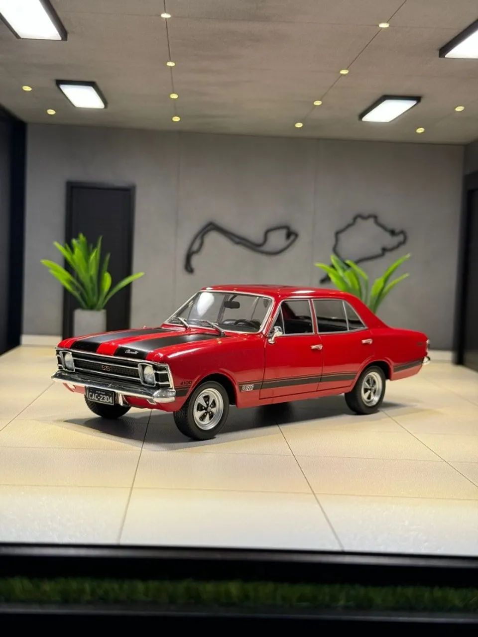 Miniatura Opala SS Vermelho 1/24