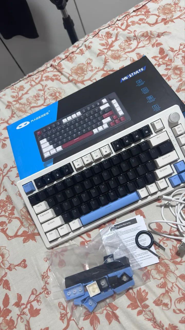 Teclado mecânico MAGEGEE MK 75  - Foto 3