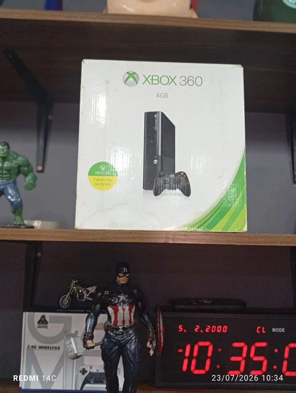 Xbox 360 com dois controles e Kinect  - Foto 2