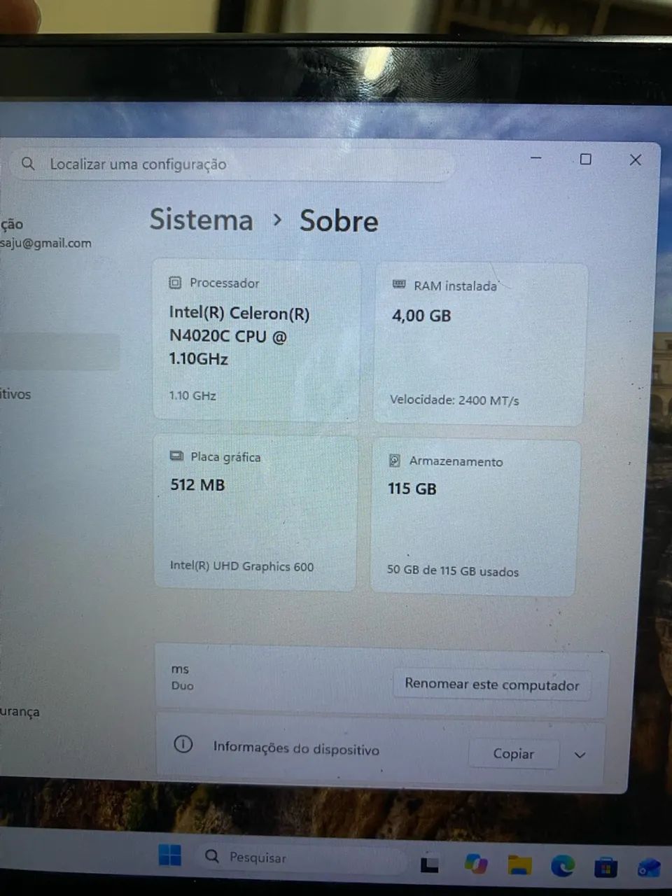 NOTEBOOK DUO POSITIVO  - Foto 3