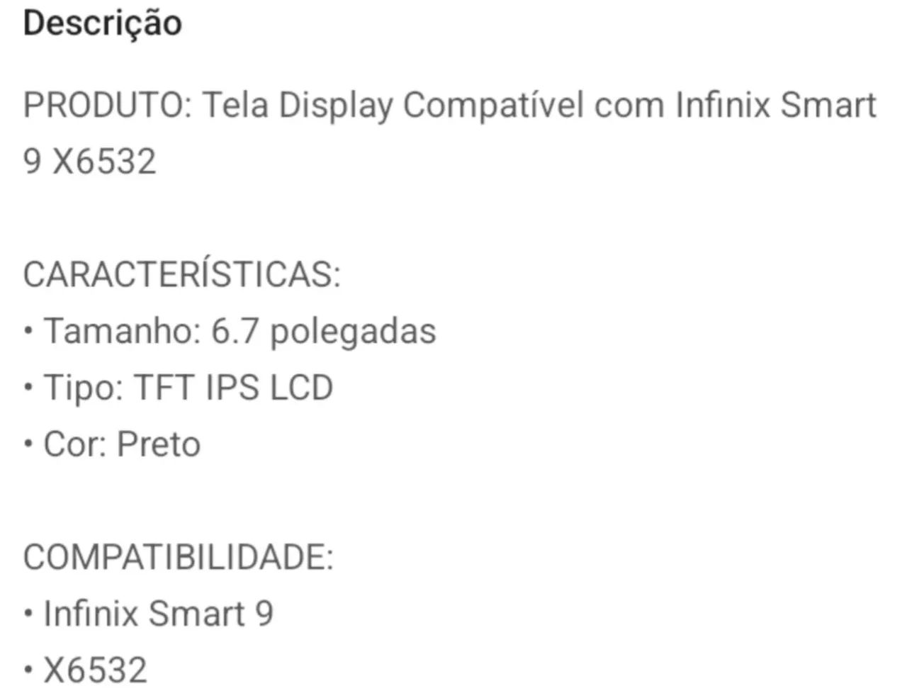 Tela Display Infinix 9 X6532 - Foto 4