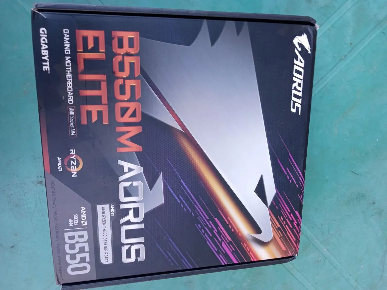 Placa mãe B550 aorus elite  - Foto 3