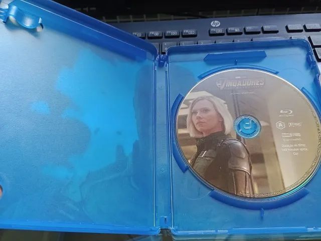 Marvel Vingadores Guerra Infinita Infinity War Blu-Ray Thanos - Foto 3