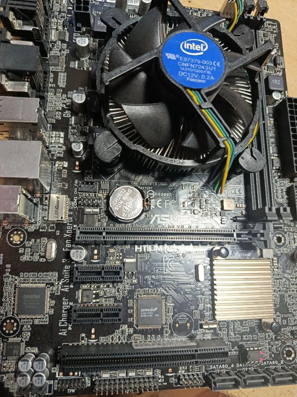 Placa mãe Asus h110m cbr