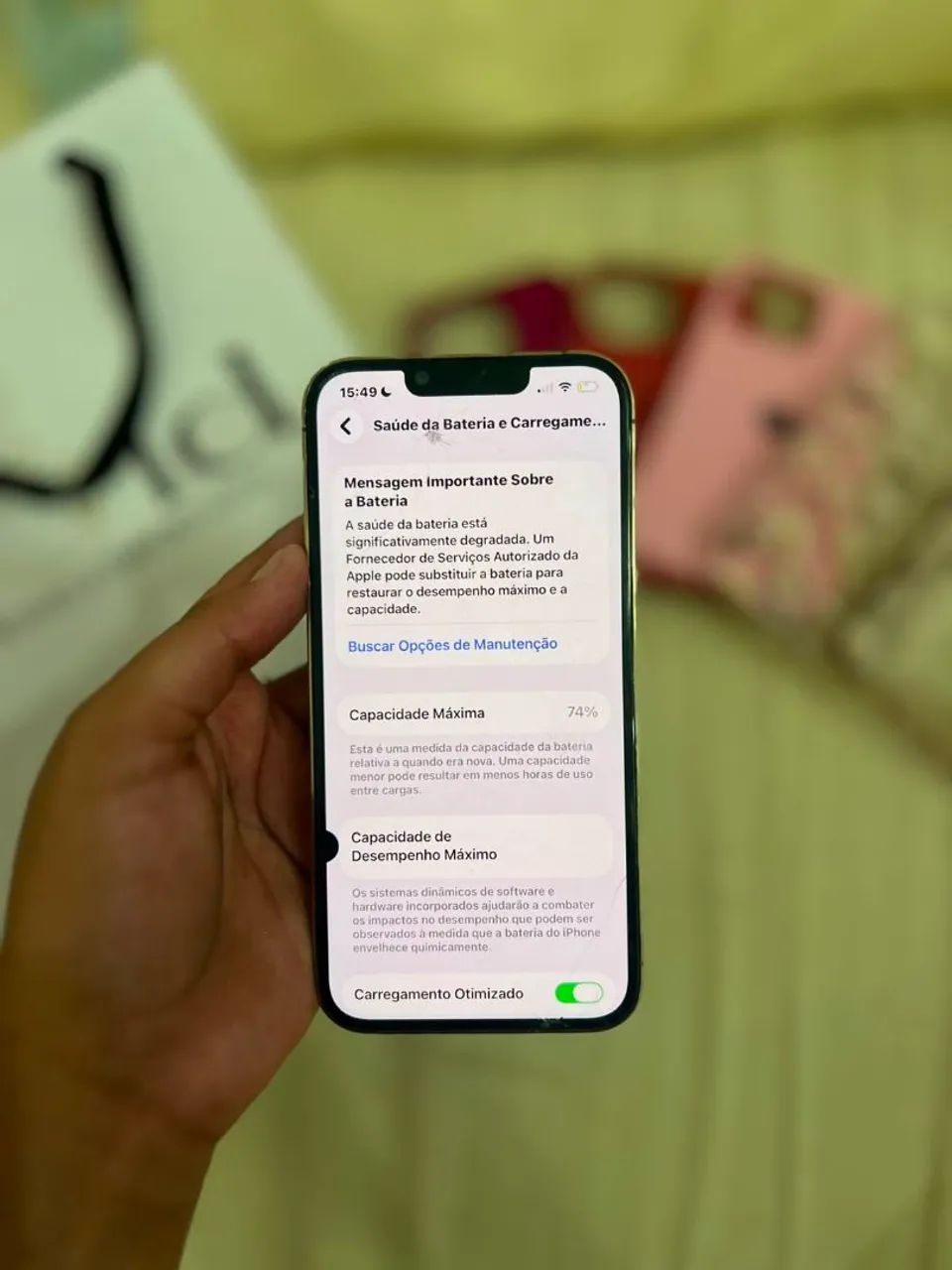 iPhone 13 pro 256 com NF de compra  - Foto 2