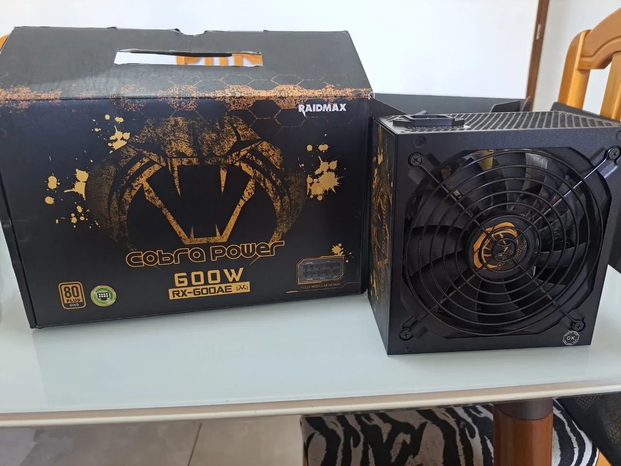 Fonte cobra power 600w plus gold