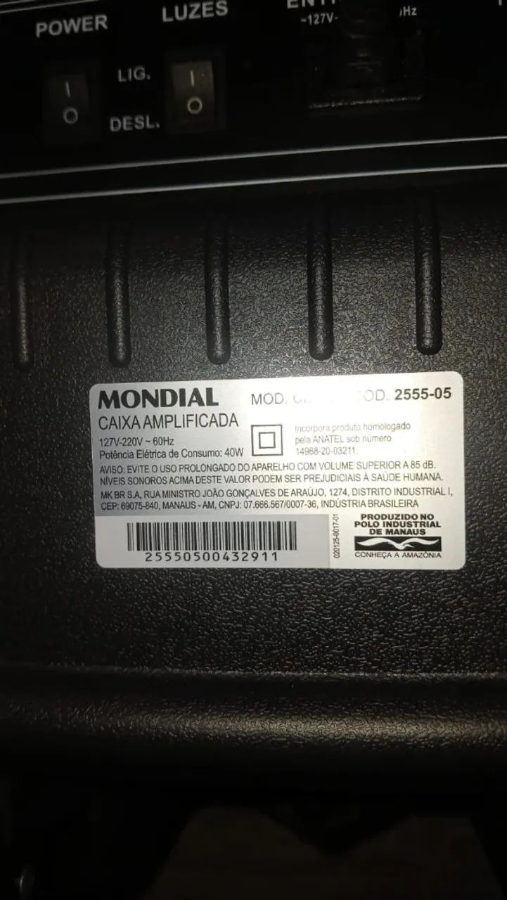 CAIXA DE SOM 550 - Foto 5