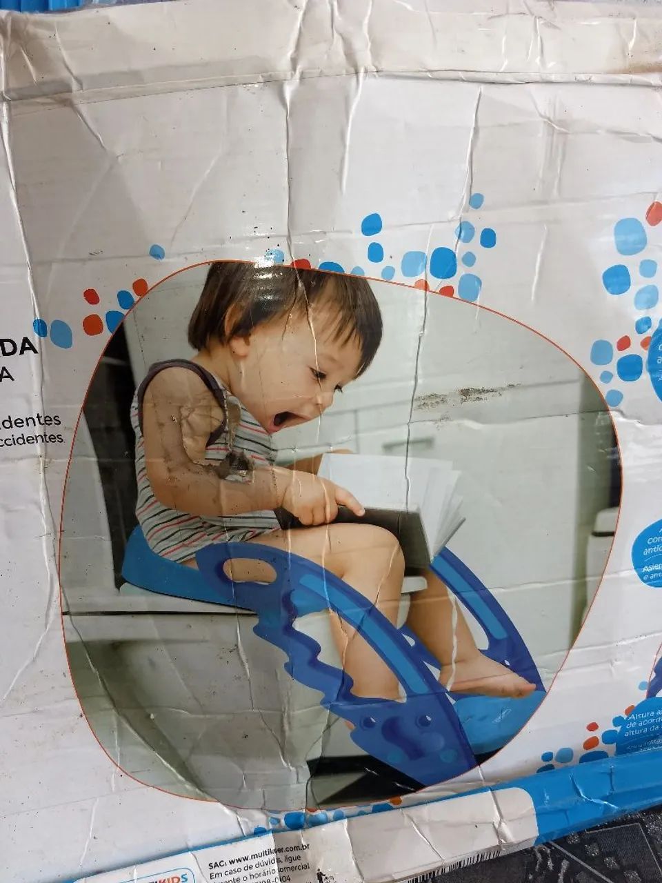 Vendo assento infantil com escada  - Foto 3