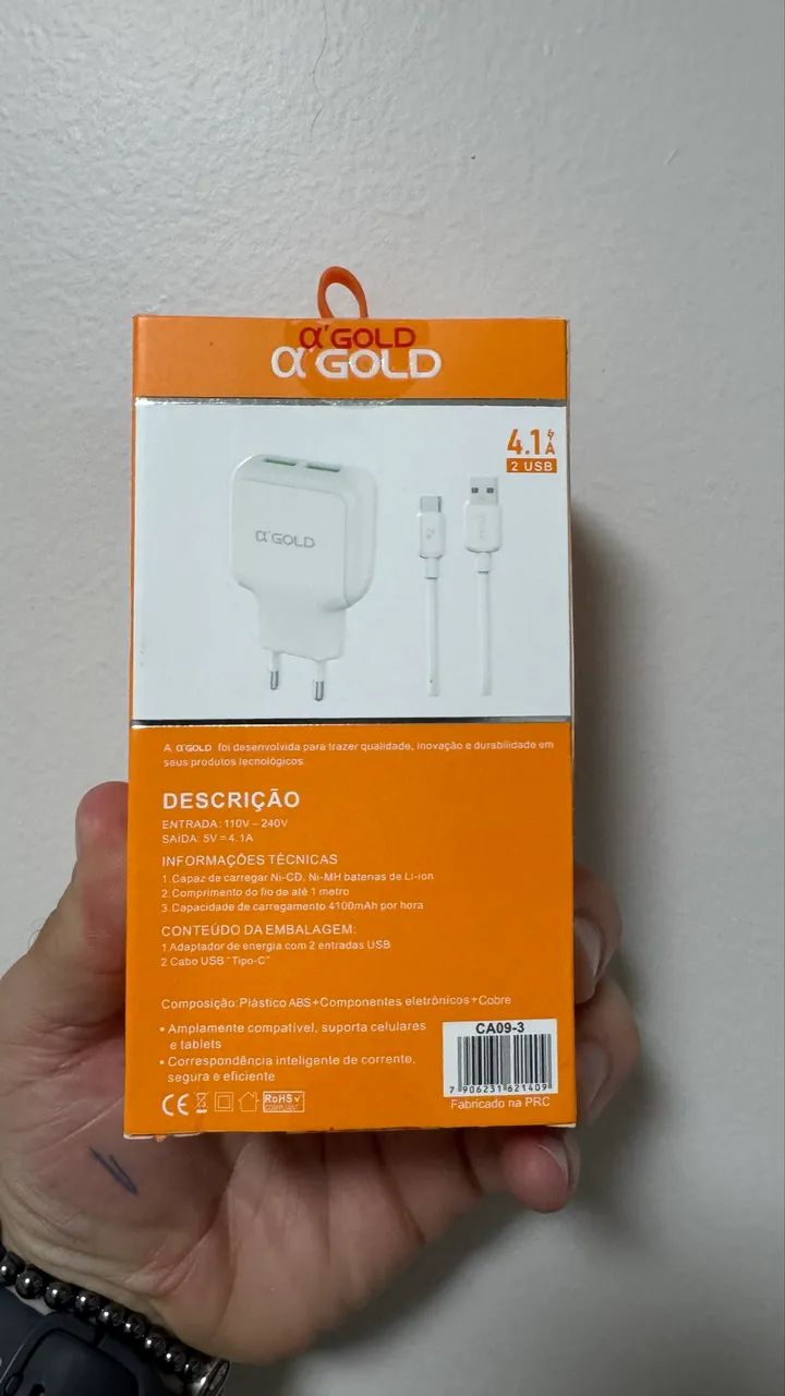 CARREGADOR GOlD  TIPO C  - Foto 3
