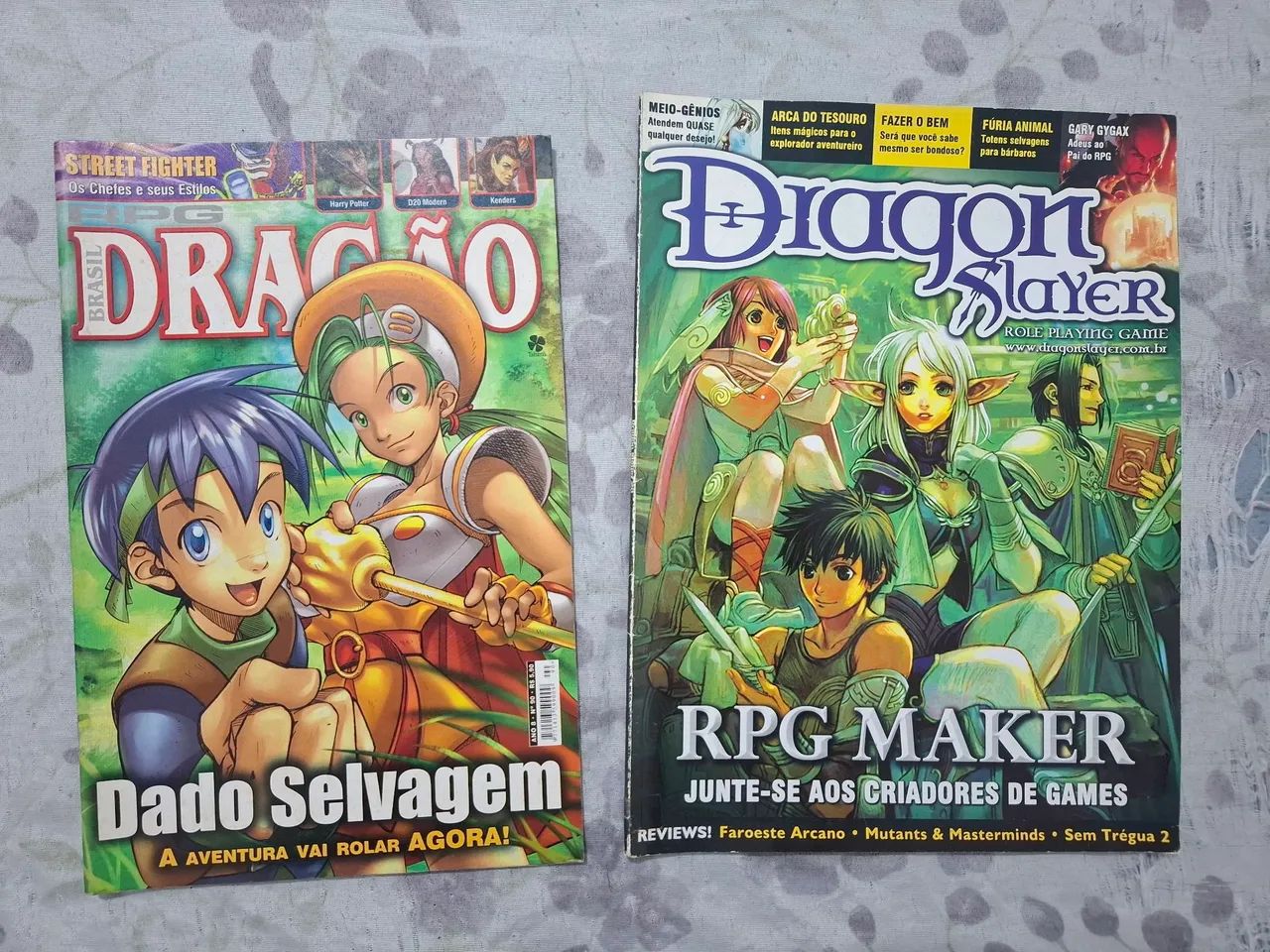 Revistas Dragão Brasil & Dragon Slayer