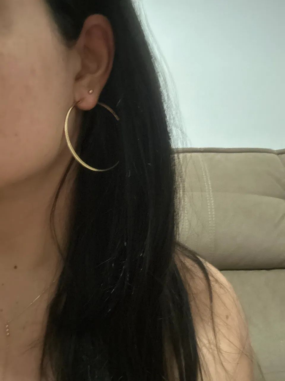 Vendo Brinco Argola de Ouro 18k  - Foto 4