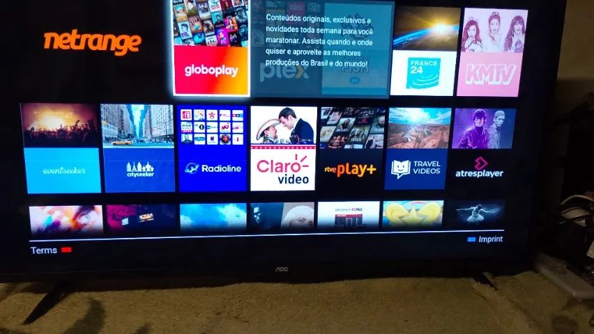 TV AOC Smart de 43 polegadas 