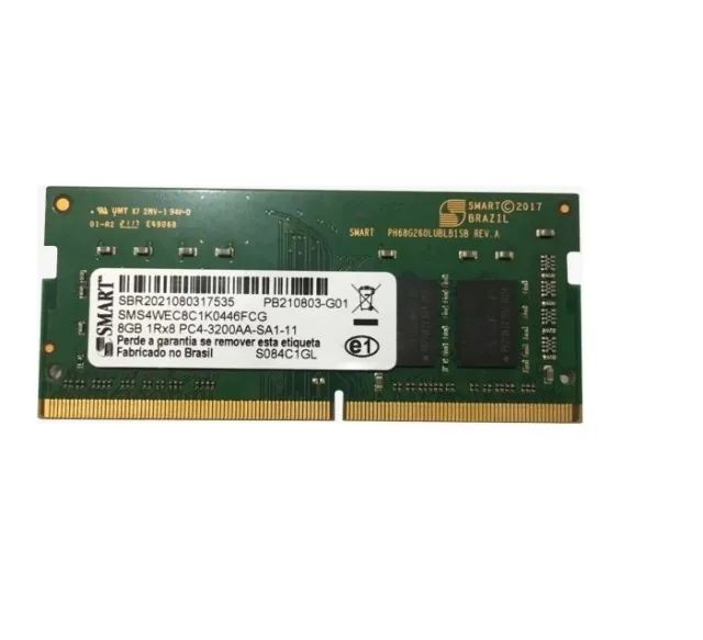 memoria notebook 8gb ddr4 3200 mhz smart Sms4wec8c1k0446fcg