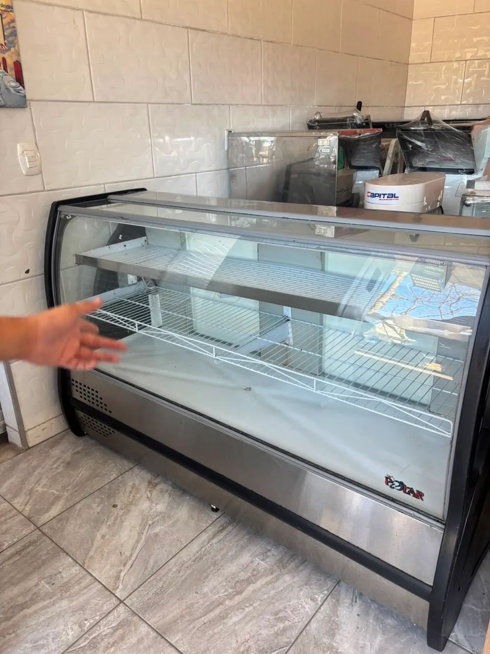 Balcão refrigerado boleado 1.80 x 0.70 boleado    - Foto 4