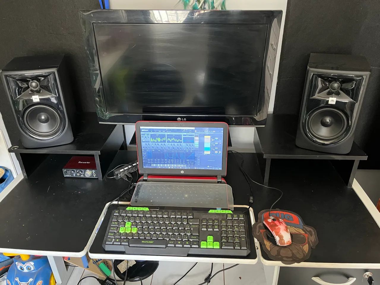 Par de Monitores JBL MKII Series 3  - Foto 4