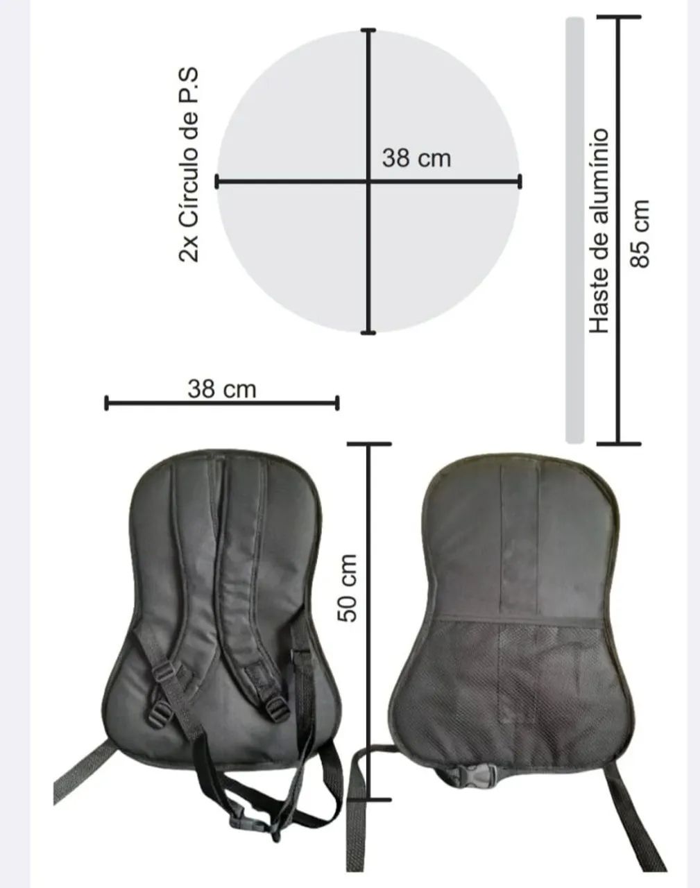 Mochila pirulito R$ 79,00