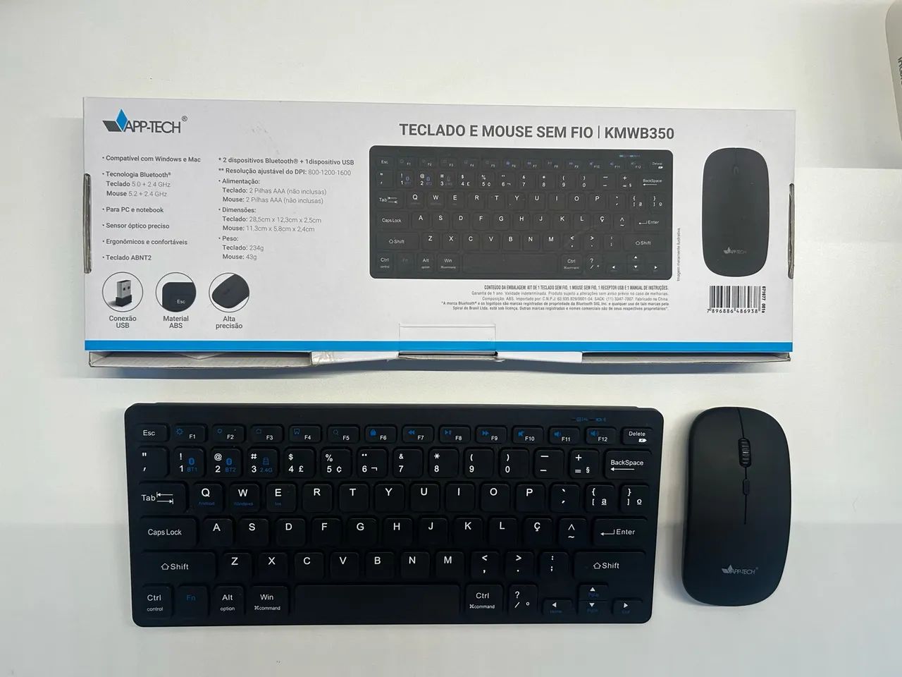 Teclado e Mouse Bluetooth - Foto 2