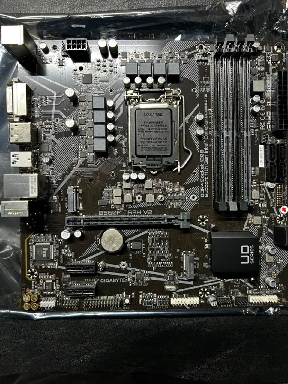 Gigabyte B560M DS3H V2 LGA1200 DDR4 com Defeito | Sucata