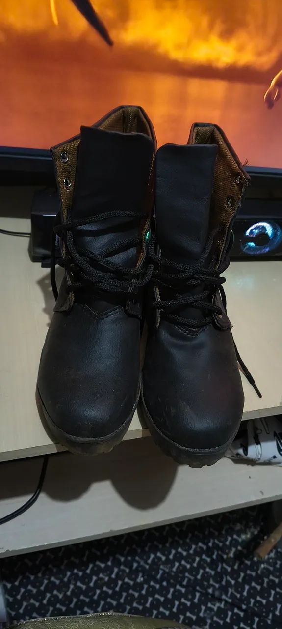 Bota cano médio  - Foto 4