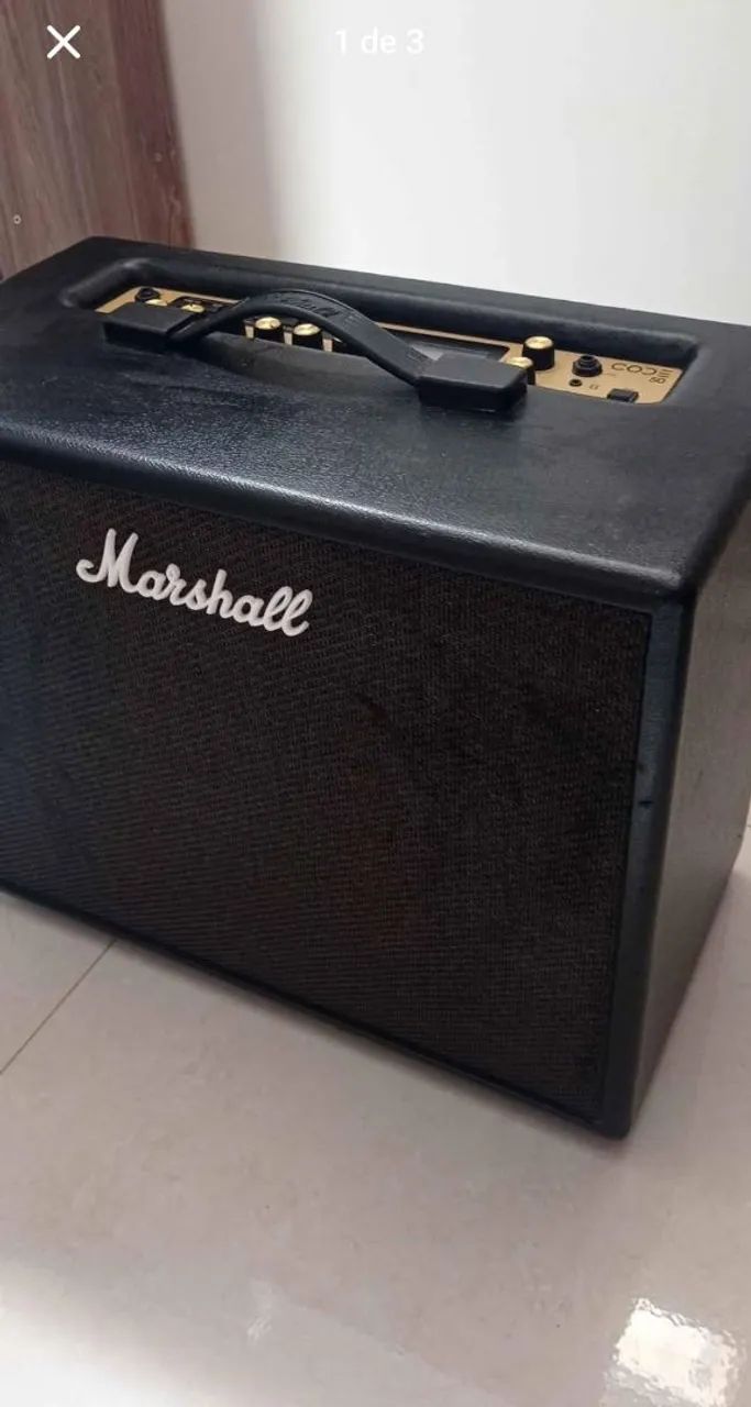Vendo Caixa Amplificadora Marshall Code50  * - Foto 3