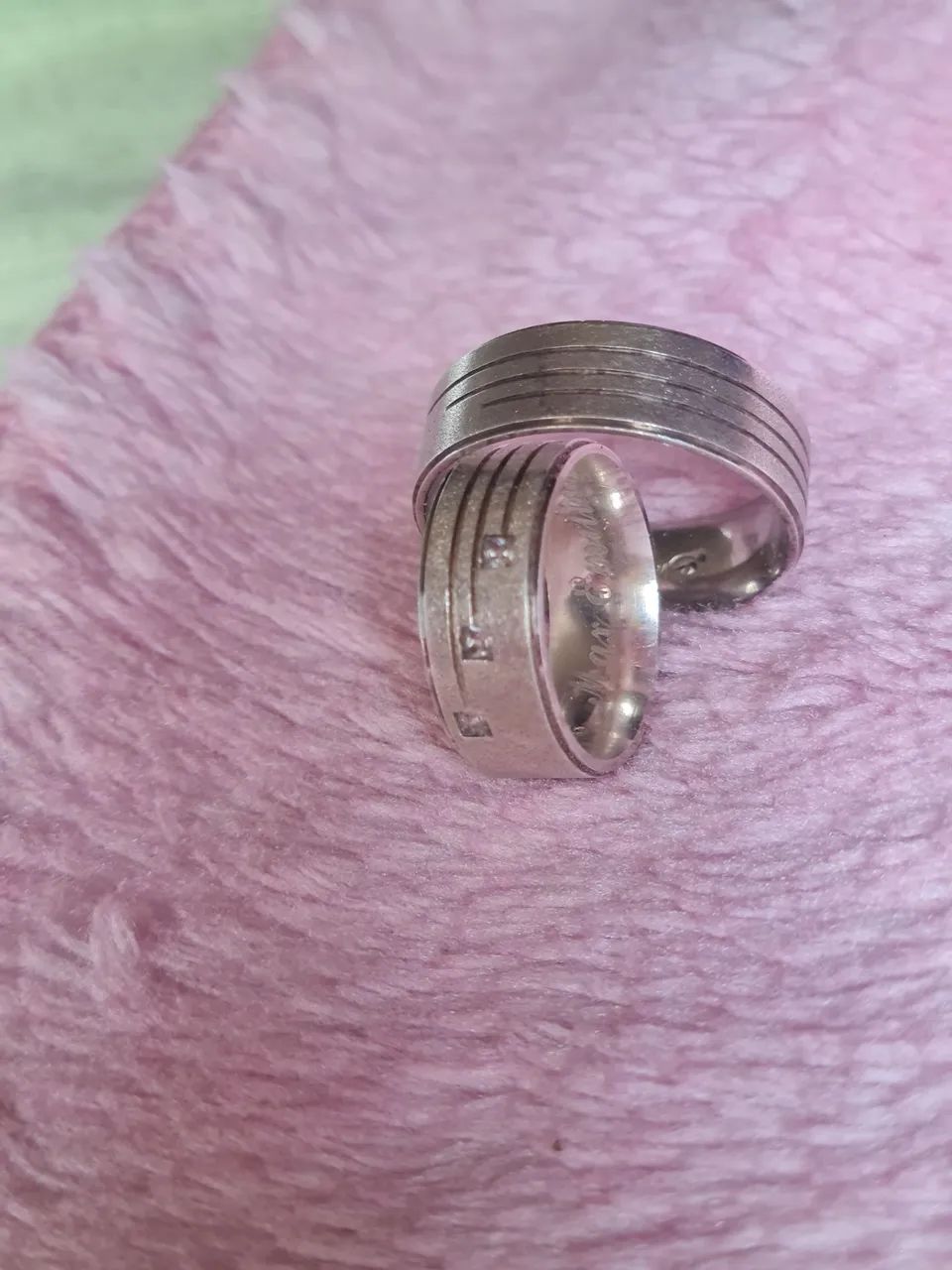 Aliança prata 925/Anatômicas  - Foto 3