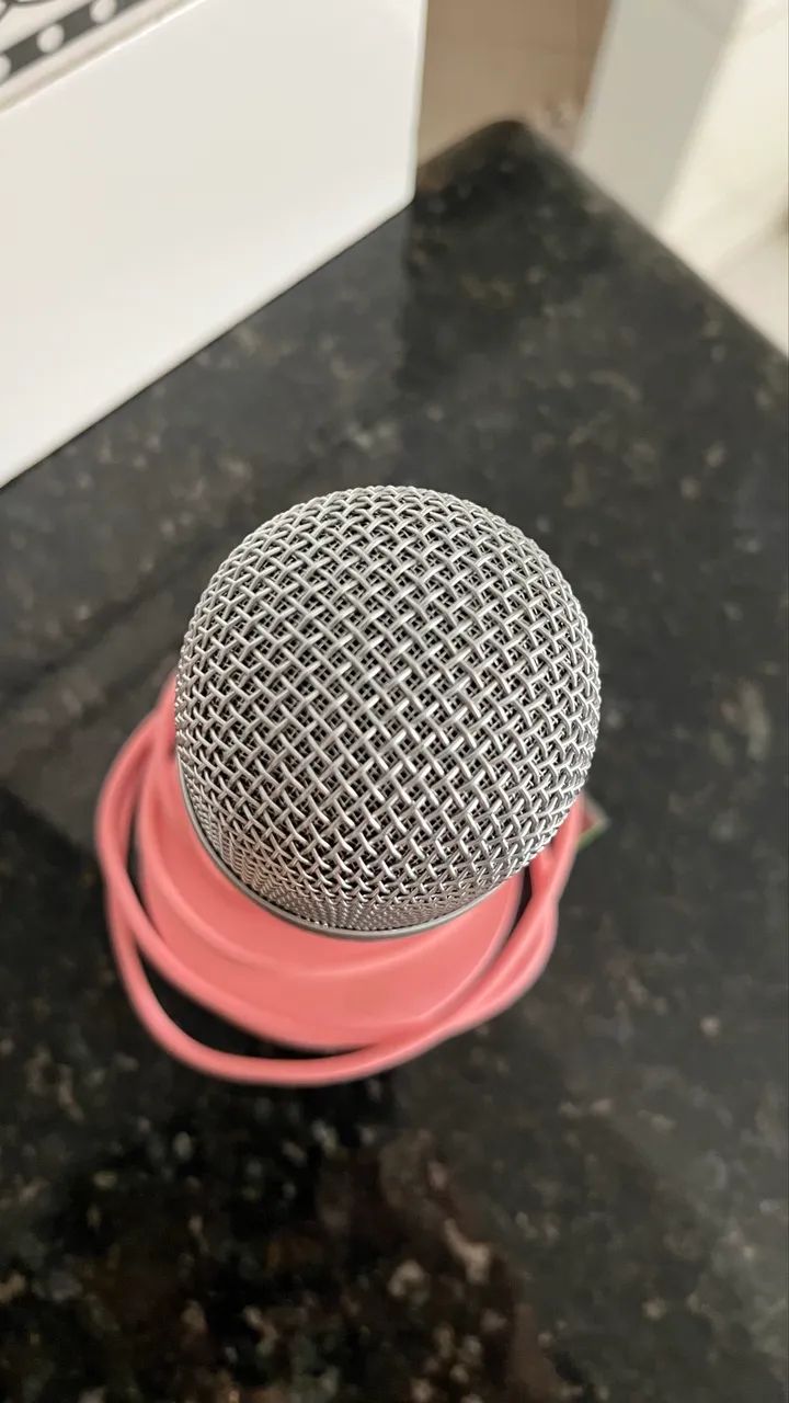 Microfone Razer Seiren Mini Quartz Pink - Foto 2