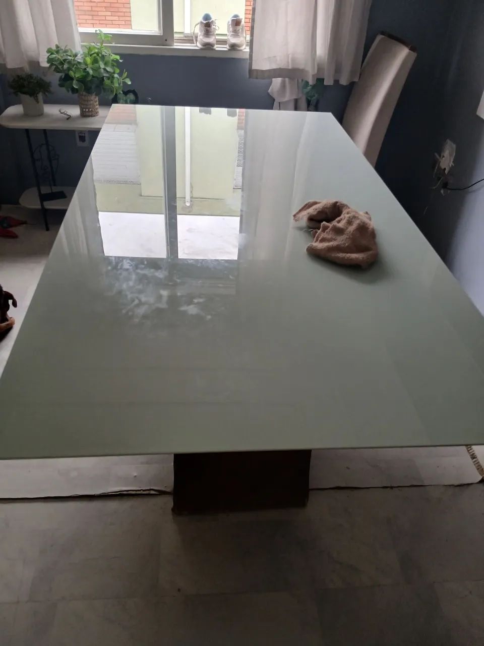 Mesa de vidro com cadeiras  - Foto 2