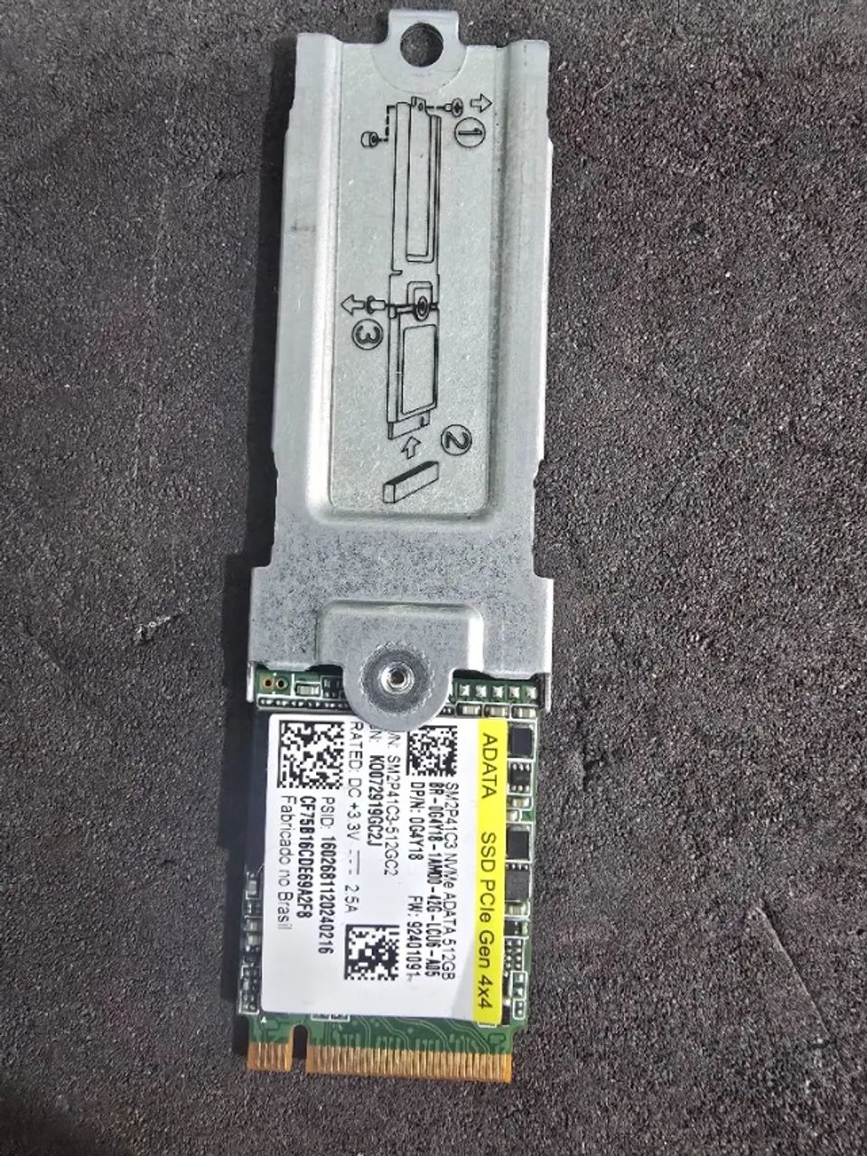 mvme ssd 512gb adata novo 