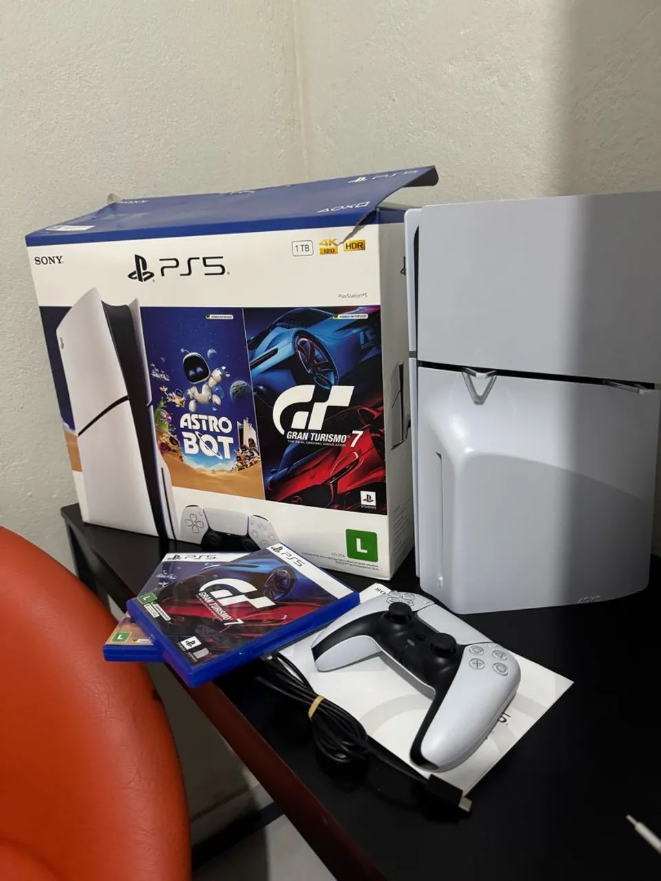 Ps5 slim mídia 