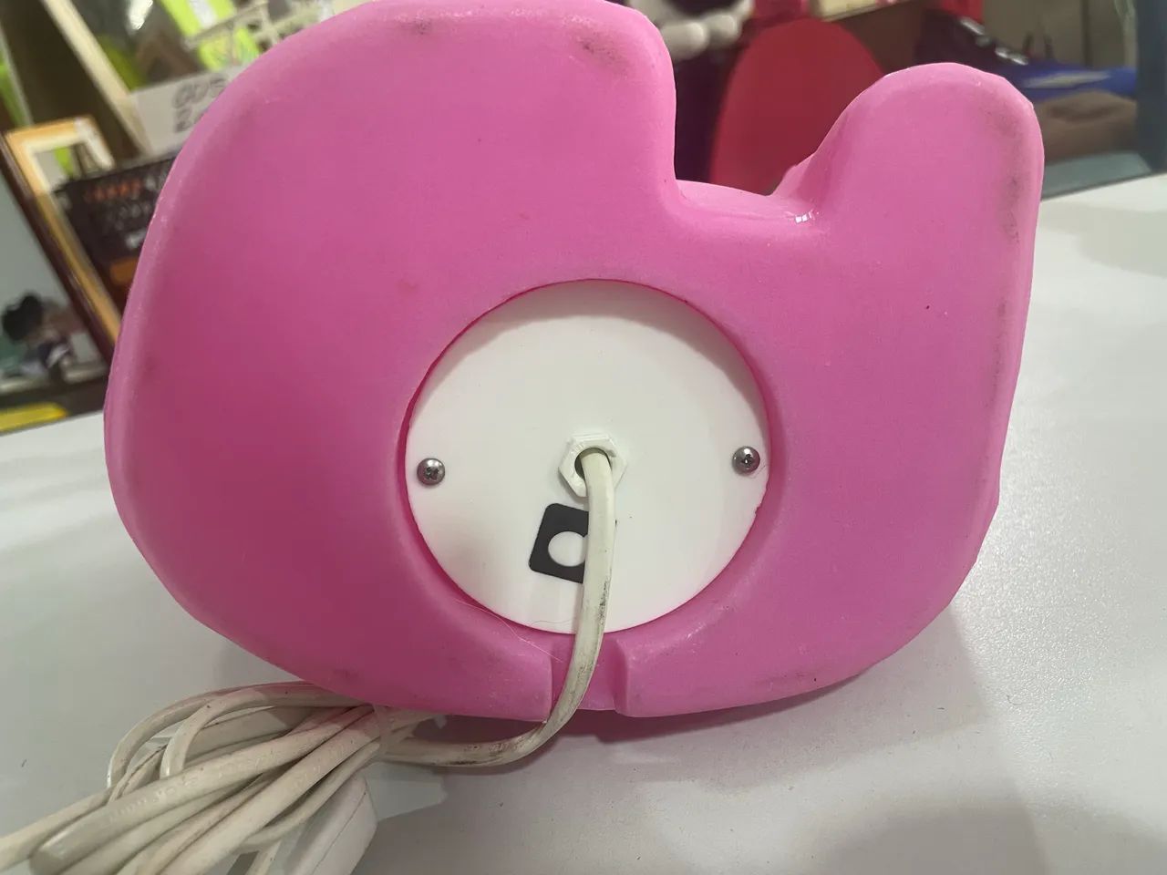 Luminária de Gatinho Cor-De-Rosa - Foto 4