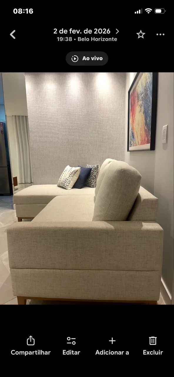 Sofá com chaise  - Foto 3
